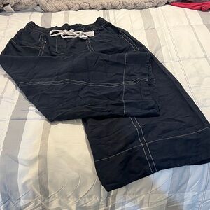 Anthropologie Maeve Cropped Draw String Pant